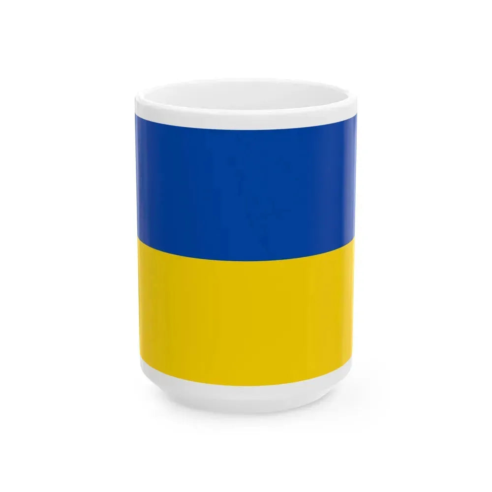 Flag of Chemnitz Germany - White Coffee Mug 15oz - Go Mug Yourself