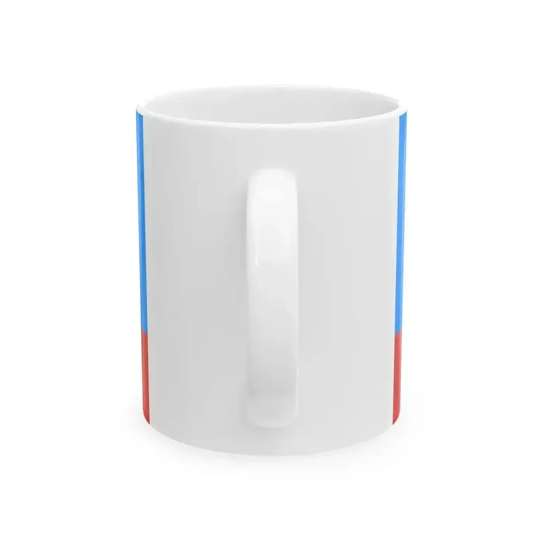 Flag of Cheremkhovo (Russia) White Coffee Mug - Go Mug Yourself