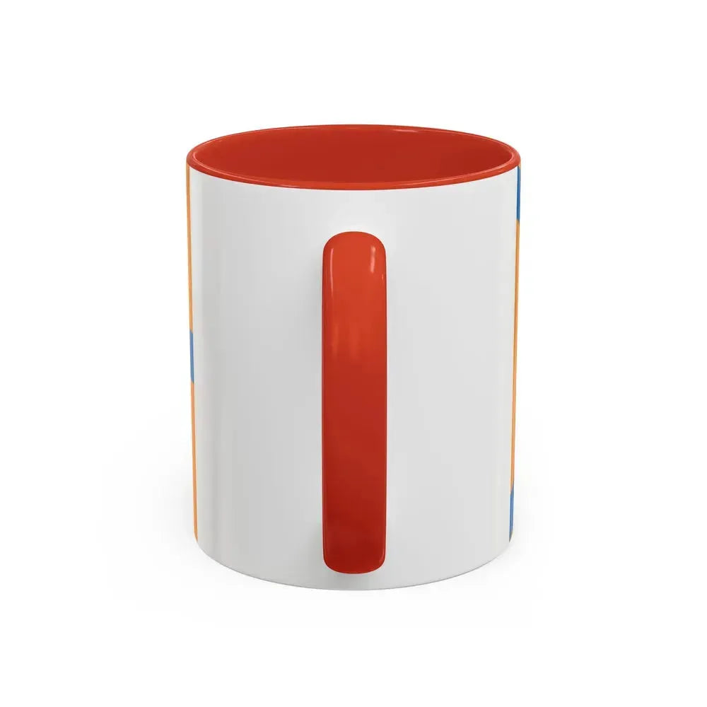 Flag of Cherepovets Russia - Accent Coffee Mug - Go Mug Yourself