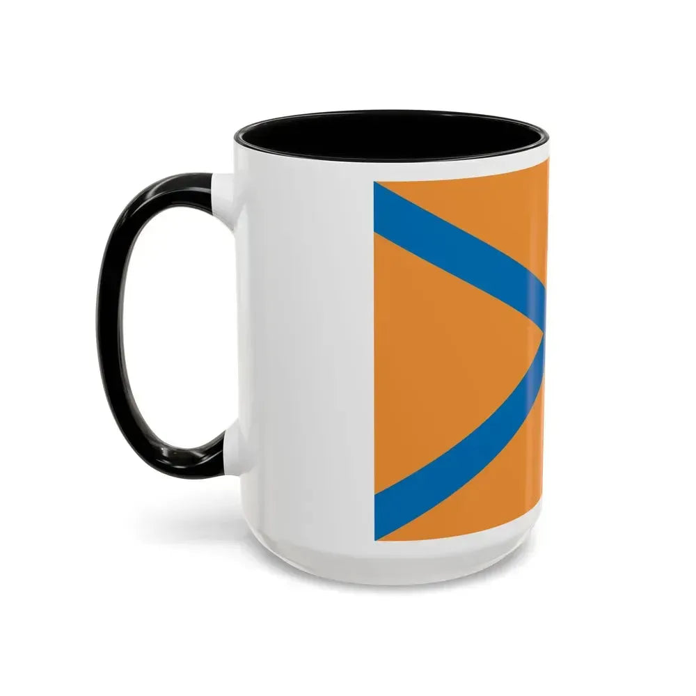 Flag of Cherepovets Russia - Accent Coffee Mug - Go Mug Yourself