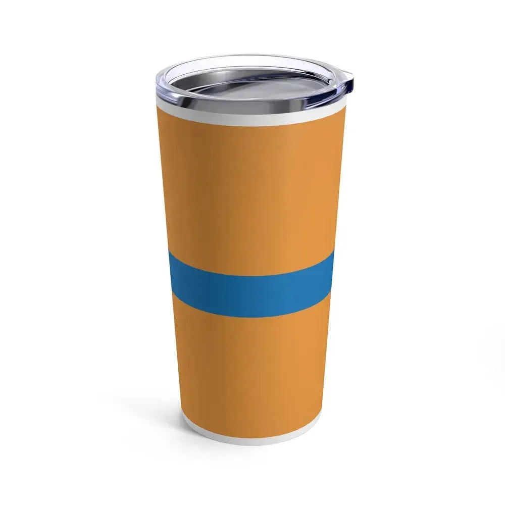 Flag of Cherepovets Russia - Tumbler 20oz - Go Mug Yourself
