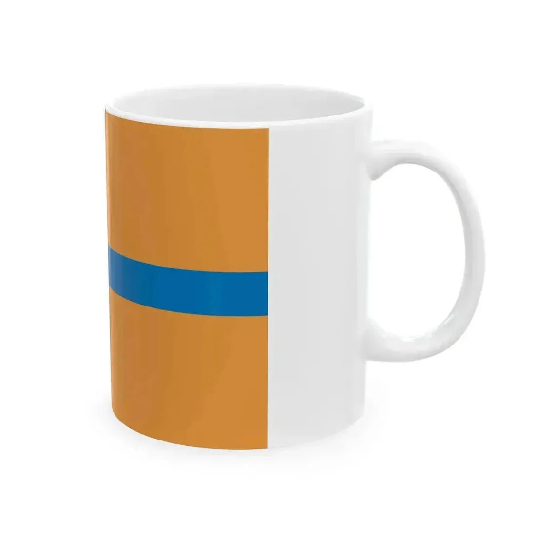 Flag of Cherepovets Vologda oblast (Russia) White Coffee Mug - Go Mug Yourself