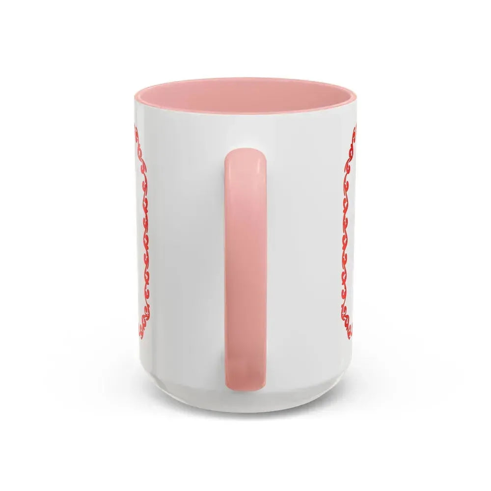 Flag of Cherkasy Ukraine - Accent Coffee Mug - Go Mug Yourself