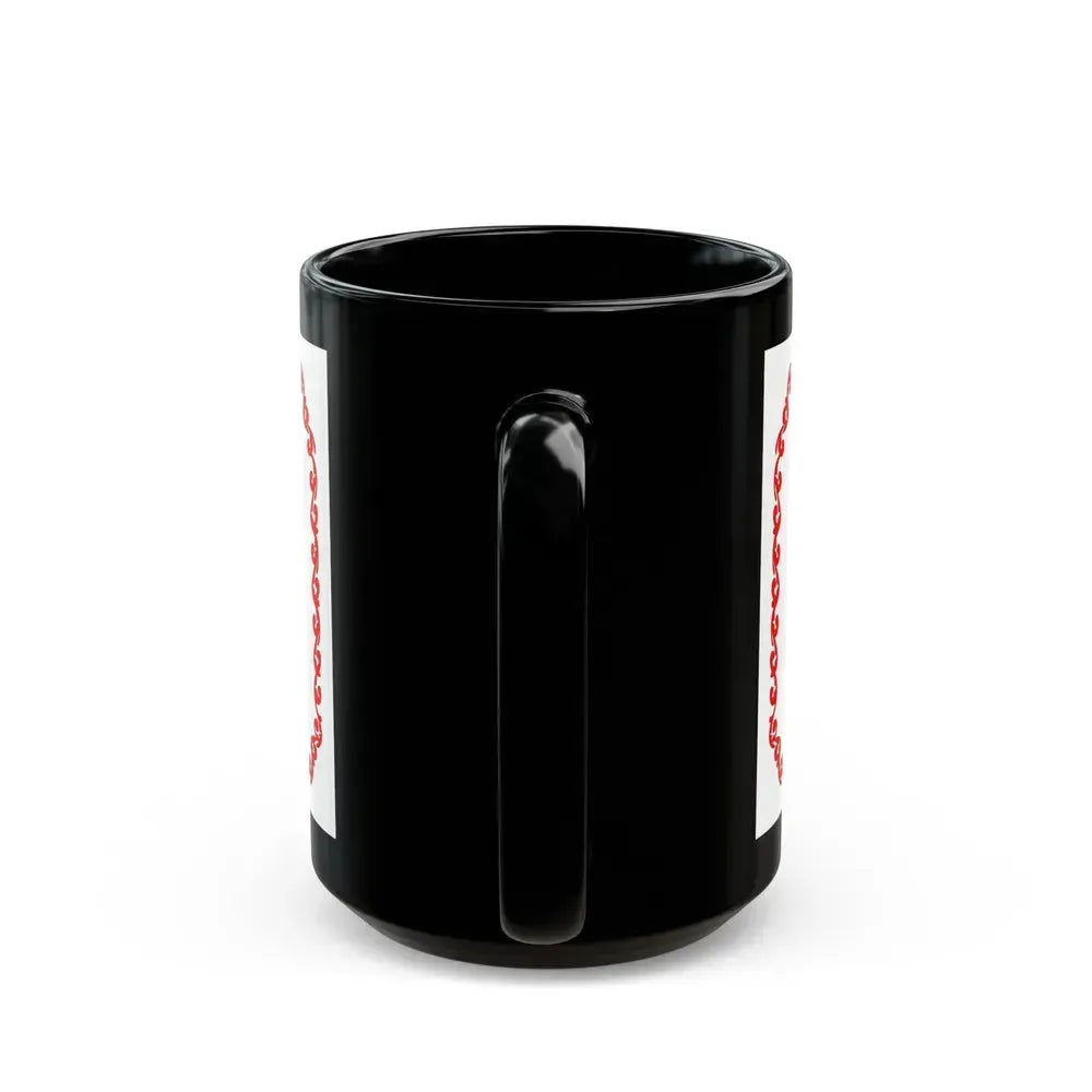 Flag of Cherkasy Ukraine - Black Coffee Mug - Go Mug Yourself