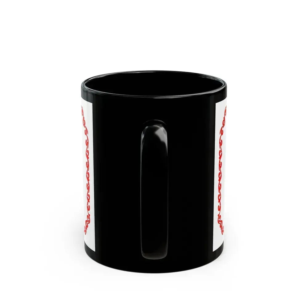 Flag of Cherkasy Ukraine - Black Coffee Mug - Go Mug Yourself