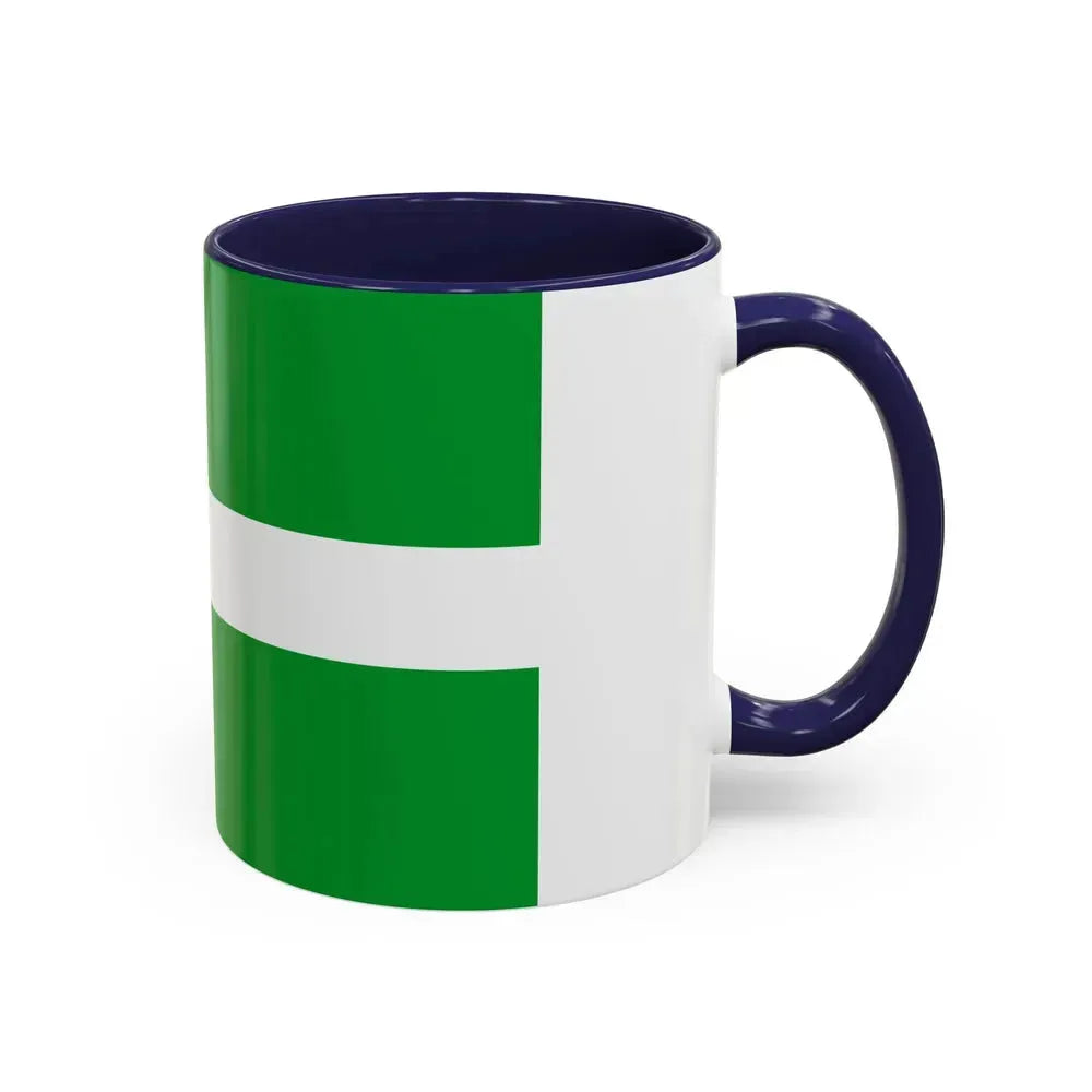 Flag of Chernihiv Oblast Ukraine - Accent Coffee Mug - Go Mug Yourself