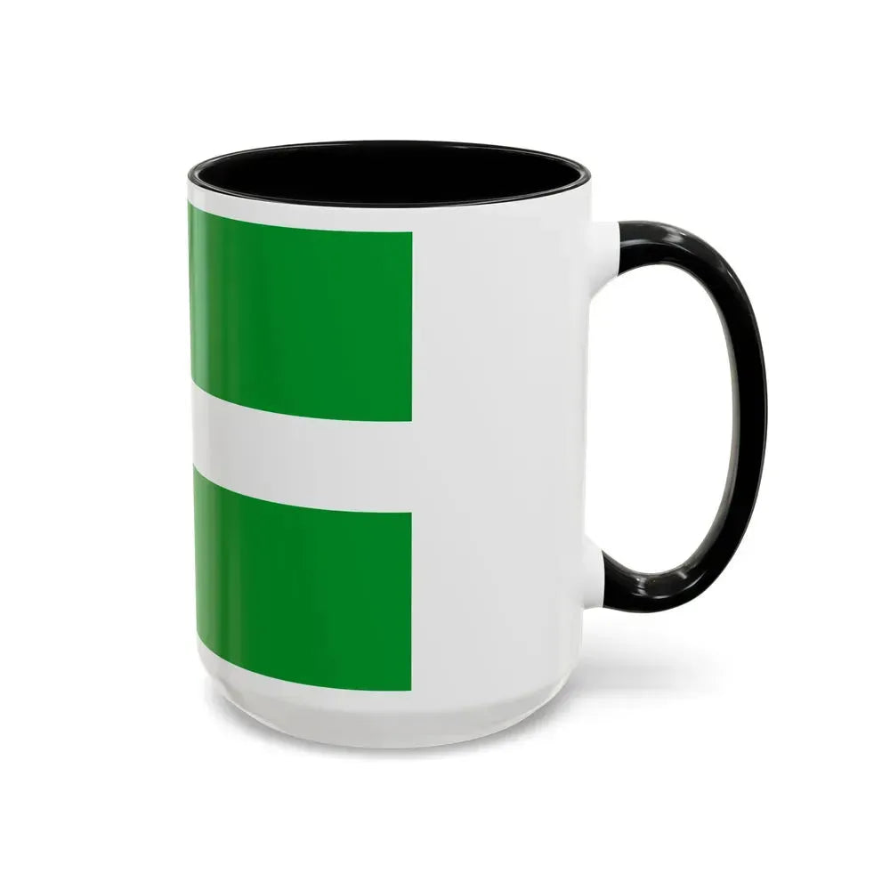 Flag of Chernihiv Oblast Ukraine - Accent Coffee Mug - Go Mug Yourself