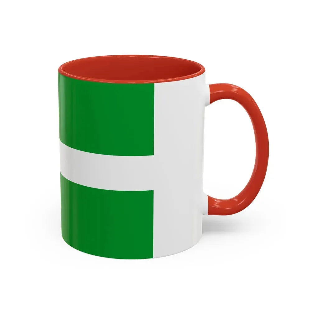 Flag of Chernihiv Oblast Ukraine - Accent Coffee Mug - Go Mug Yourself