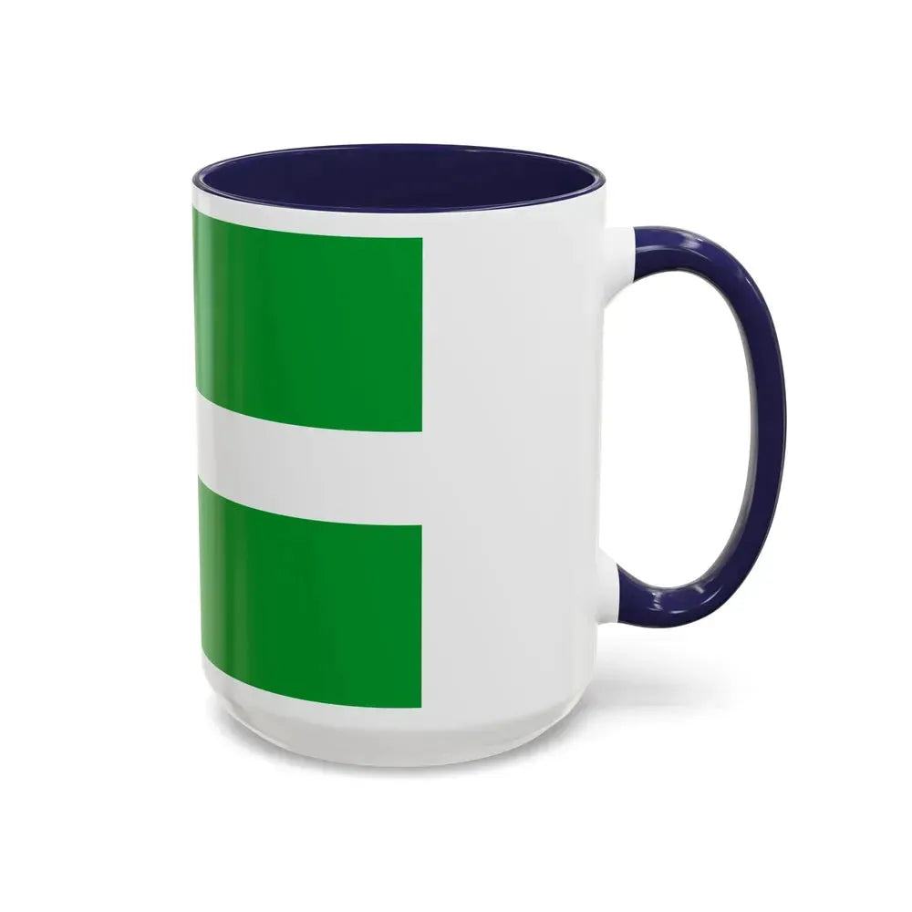 Flag of Chernihiv Oblast Ukraine - Accent Coffee Mug - Go Mug Yourself