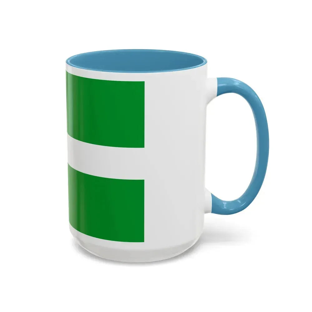 Flag of Chernihiv Oblast Ukraine - Accent Coffee Mug - Go Mug Yourself