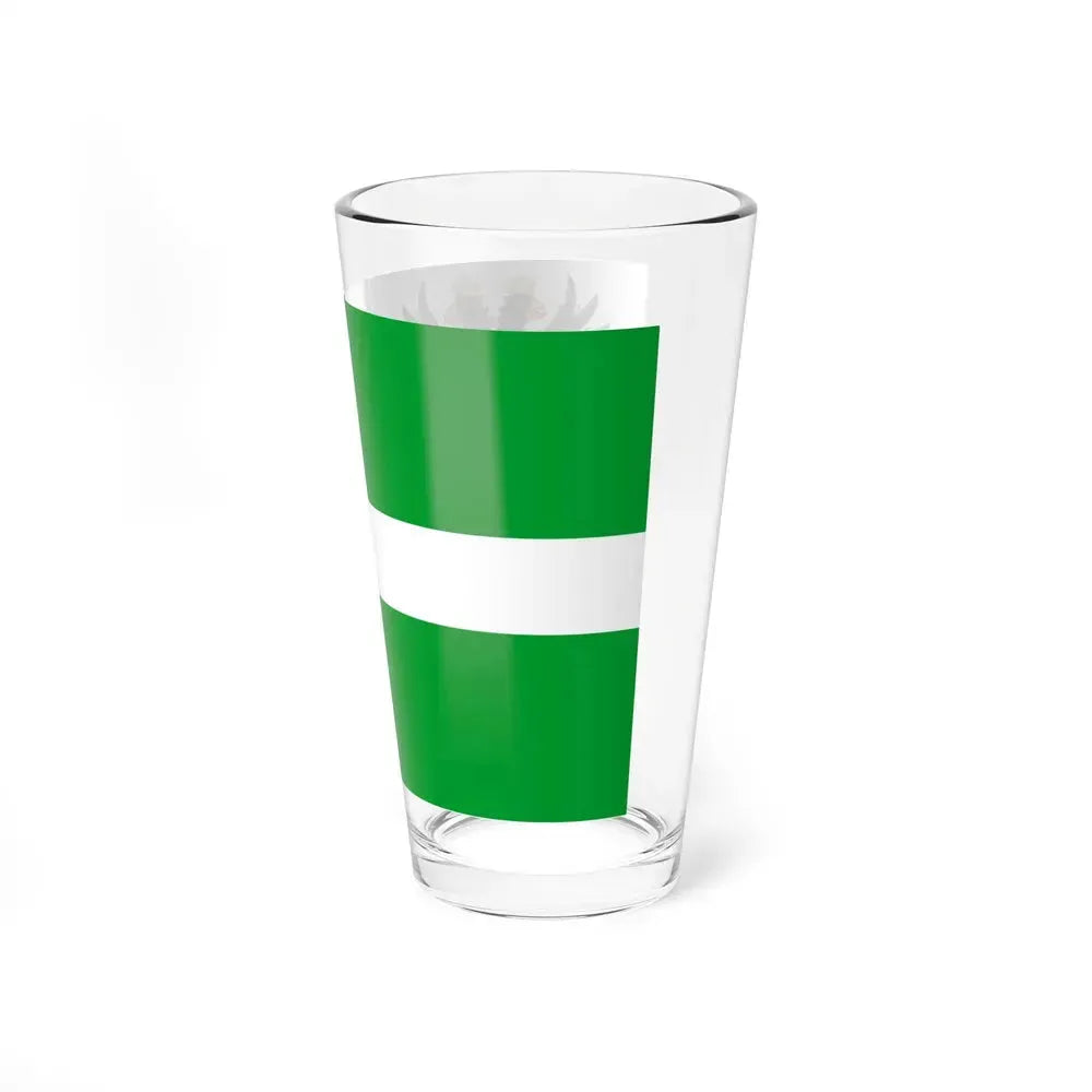 Flag of Chernihiv Oblast Ukraine - Pint Glass 16oz - Go Mug Yourself