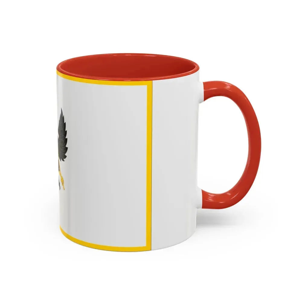 Flag of Chernihiv Ukraine - Accent Coffee Mug - Go Mug Yourself