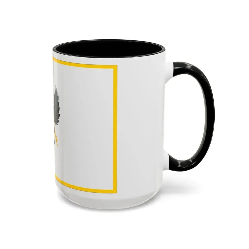 Flag of Chernihiv Ukraine - Accent Coffee Mug - Go Mug Yourself