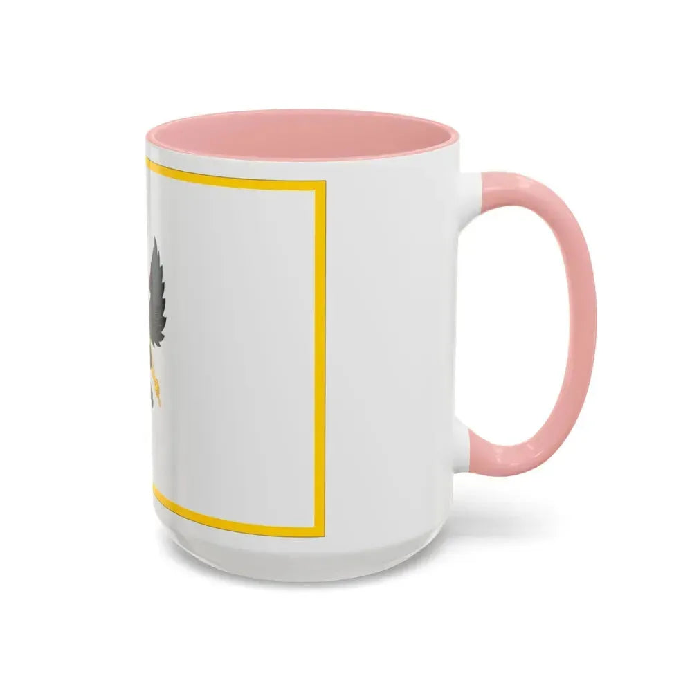 Flag of Chernihiv Ukraine - Accent Coffee Mug - Go Mug Yourself
