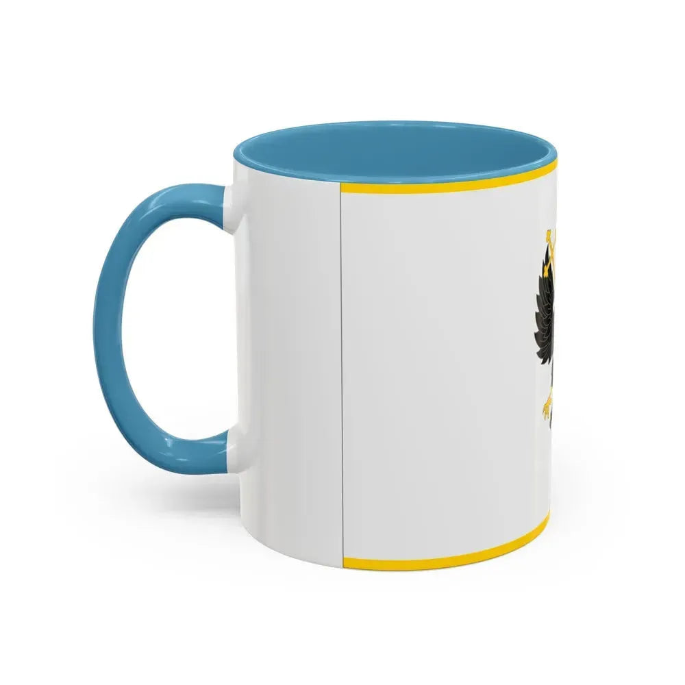 Flag of Chernihiv Ukraine - Accent Coffee Mug - Go Mug Yourself