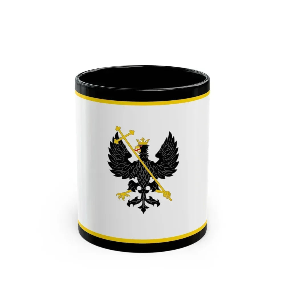 Flag of Chernihiv Ukraine - Black Coffee Mug 11oz - Go Mug Yourself