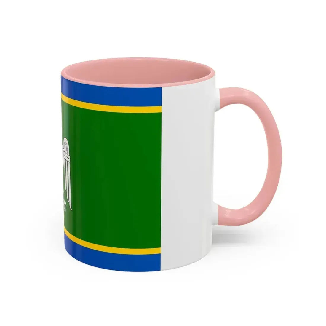Flag of Chernivtsi Oblast Ukraine - Accent Coffee Mug - Go Mug Yourself