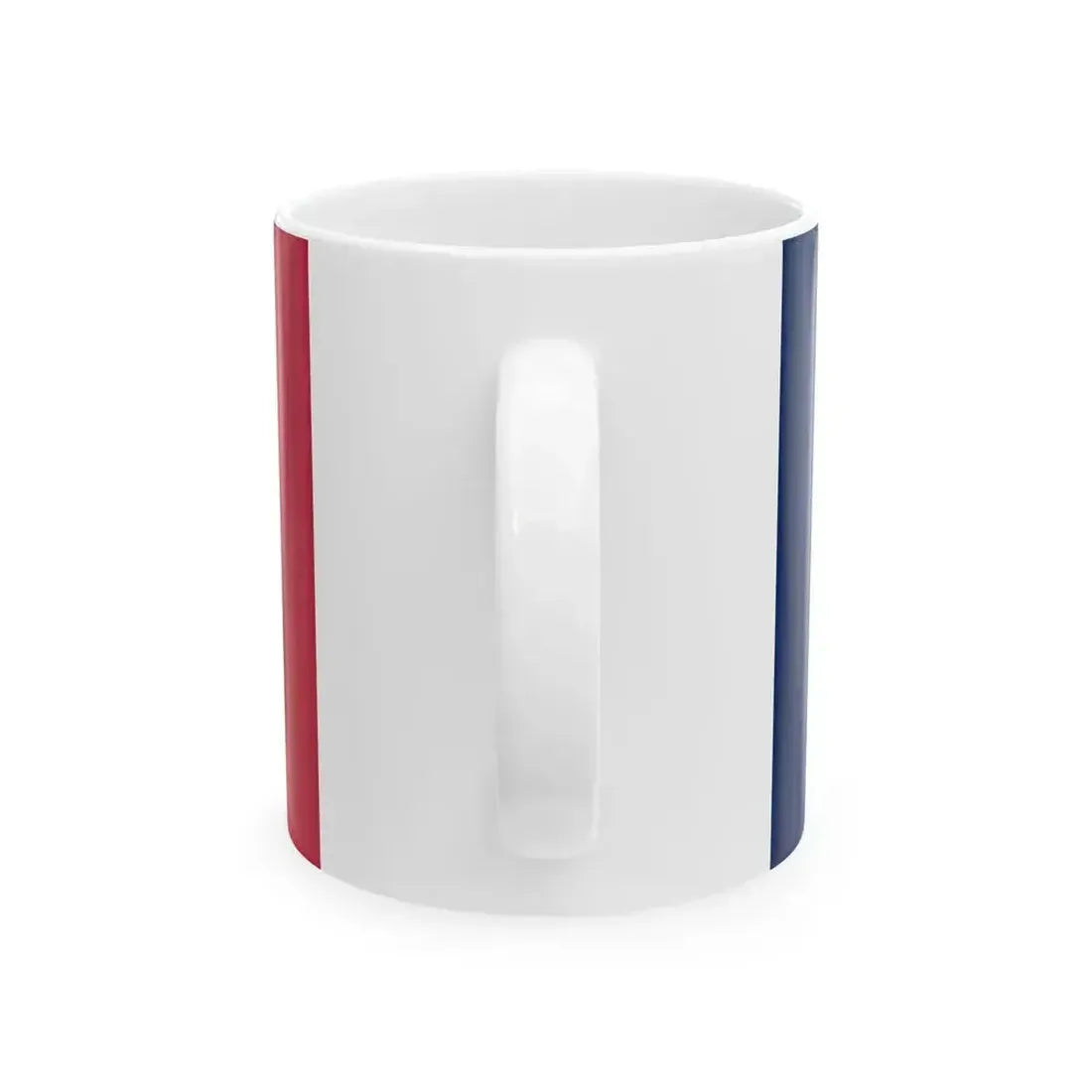 Flag of Cherokee County Iowa Sesquicentennial (United States) White Coffee Mug - Go Mug Yourself