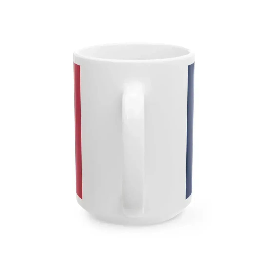 Flag of Cherokee County Iowa Sesquicentennial (United States) White Coffee Mug - Go Mug Yourself