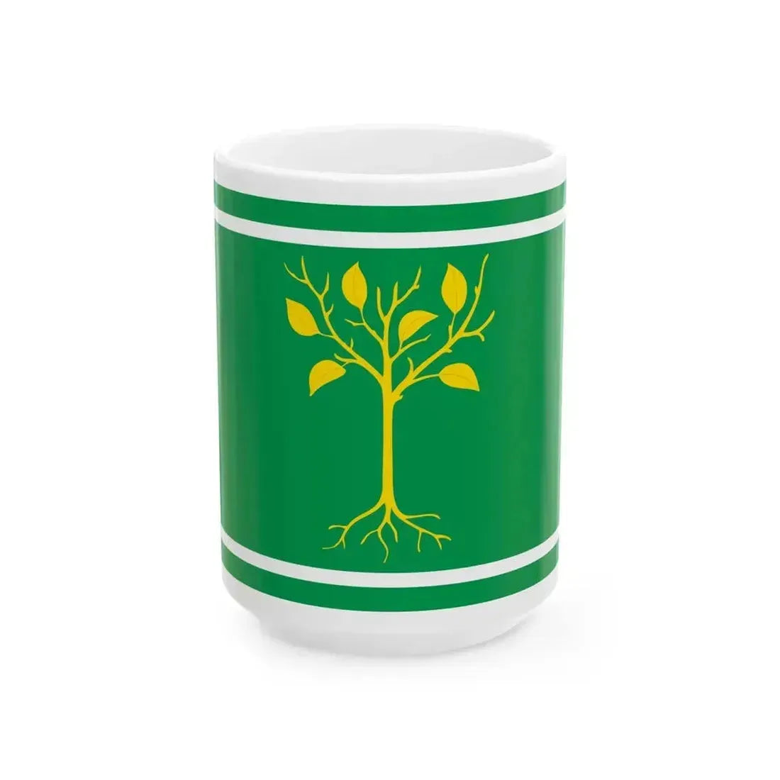 Flag of Chertanovo Tsentralnoye (Russia) White Coffee Mug 15oz - Go Mug Yourself