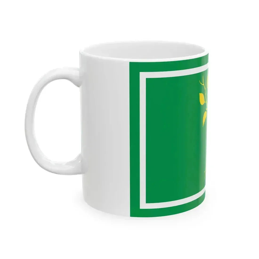 Flag of Chertanovo Tsentralnoye (Russia) White Coffee Mug - Go Mug Yourself