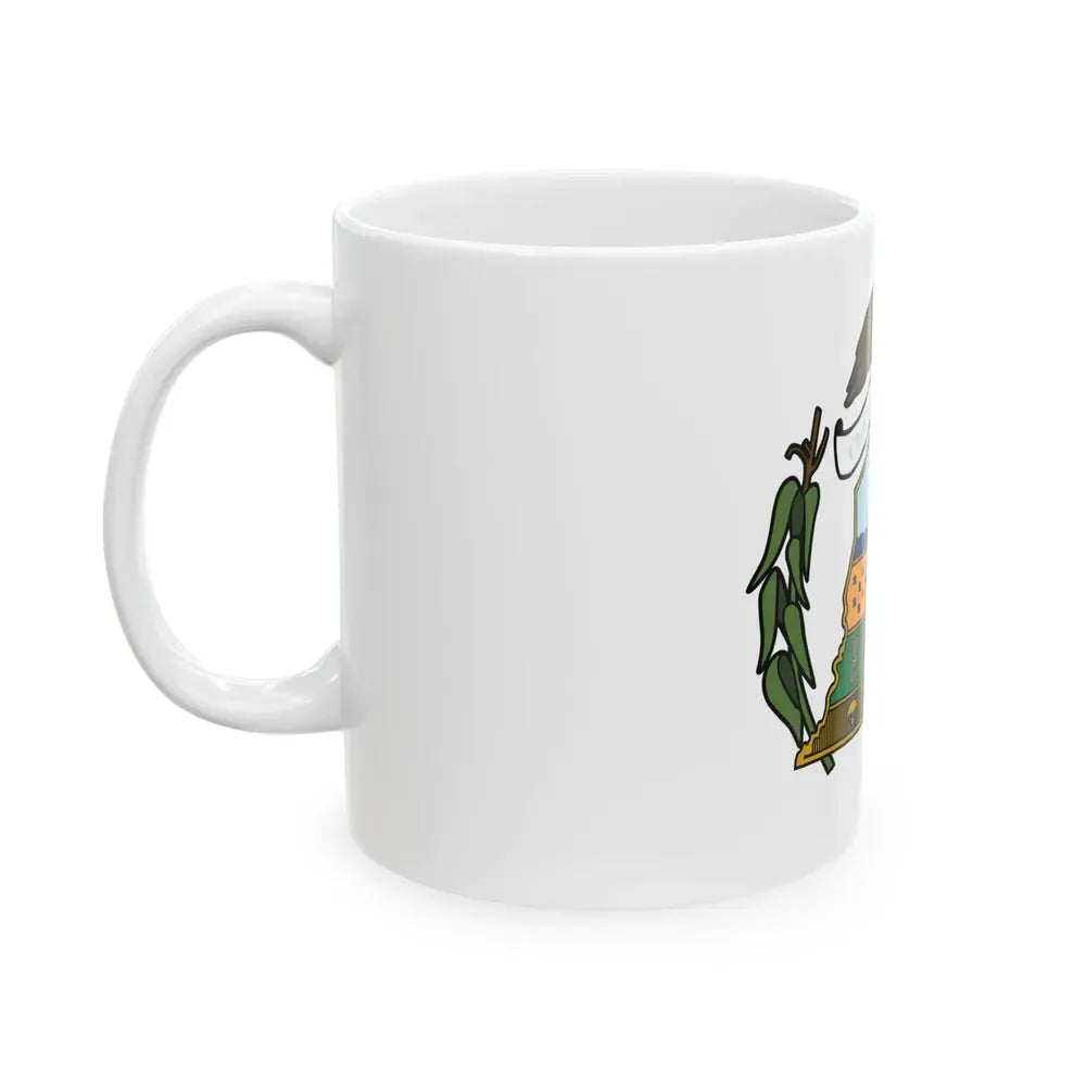 Flag of Chester County Pennsylvania (United States) White Coffee Mug - Go Mug Yourself