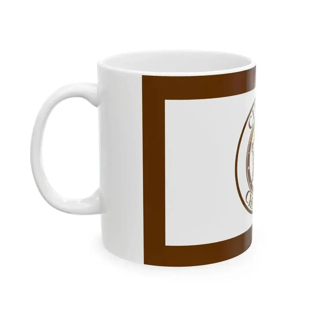 Flag of Cheyenne Wyoming (United States) White Coffee Mug - Go Mug Yourself