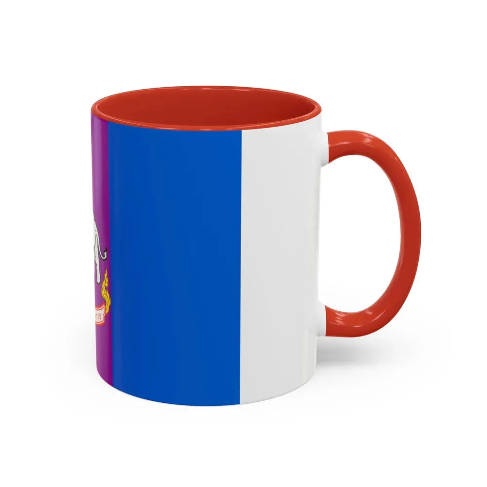 Flag of Chiang Rai Province Thailand - Accent Coffee Mug - Go Mug Yourself