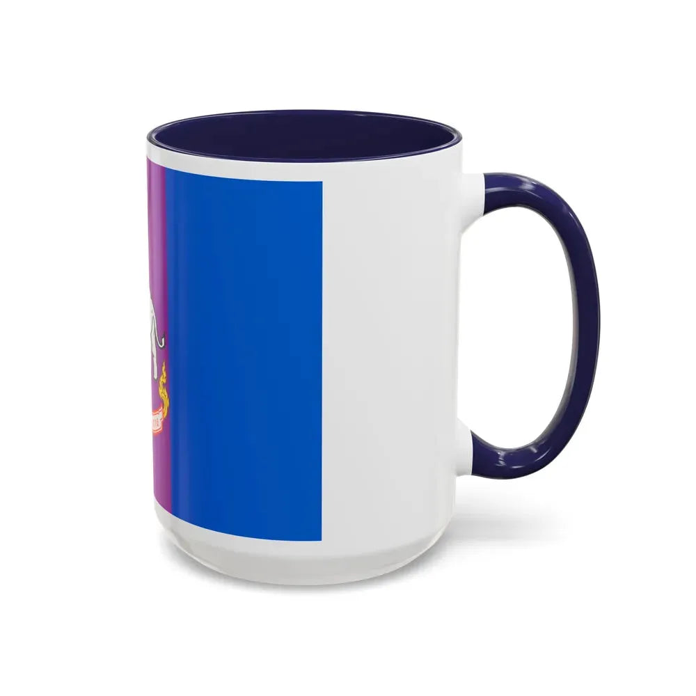 Flag of Chiang Rai Province Thailand - Accent Coffee Mug - Go Mug Yourself