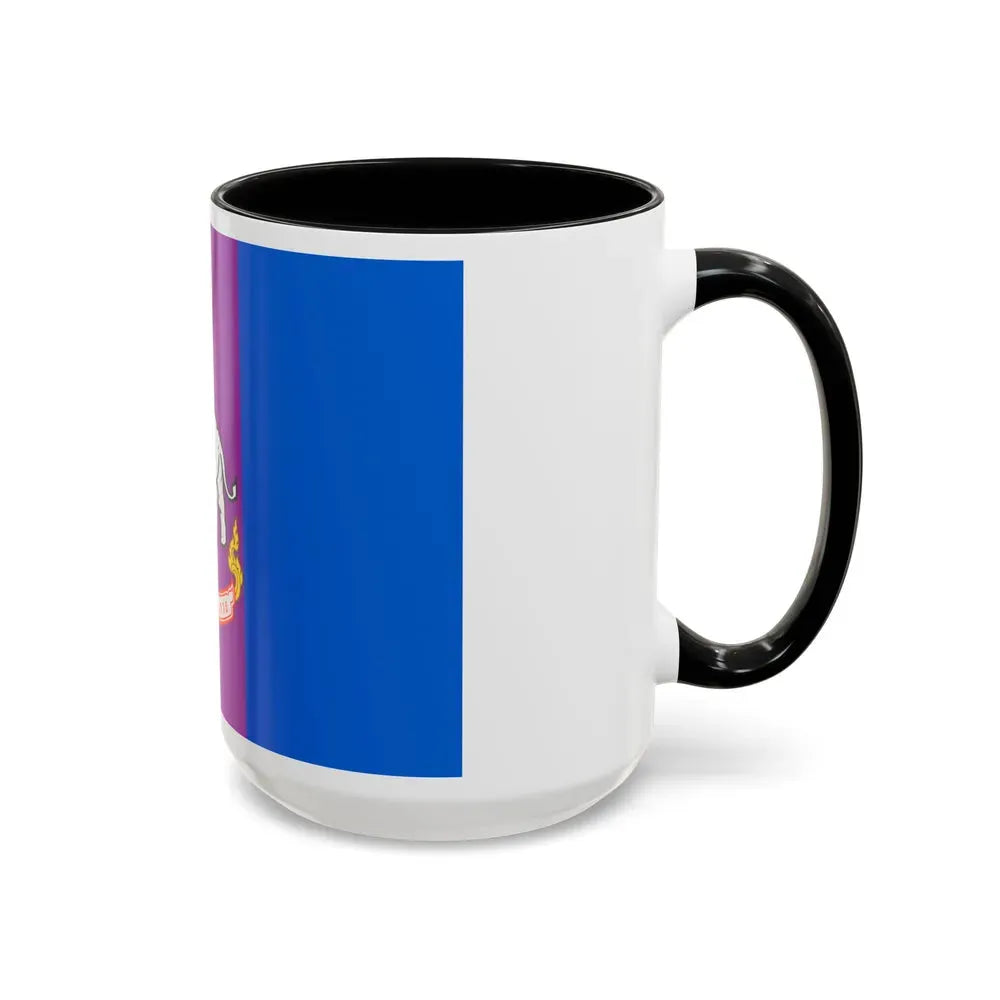 Flag of Chiang Rai Province Thailand - Accent Coffee Mug - Go Mug Yourself