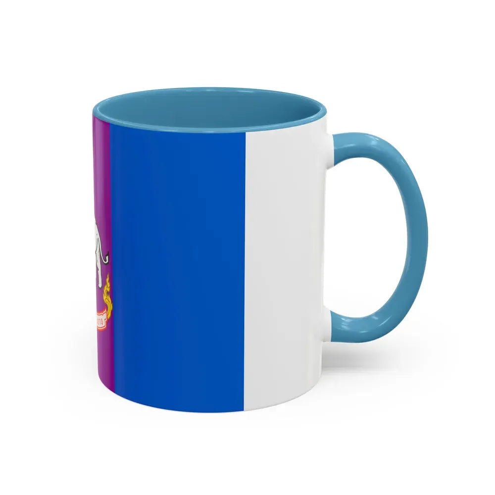 Flag of Chiang Rai Province Thailand - Accent Coffee Mug - Go Mug Yourself