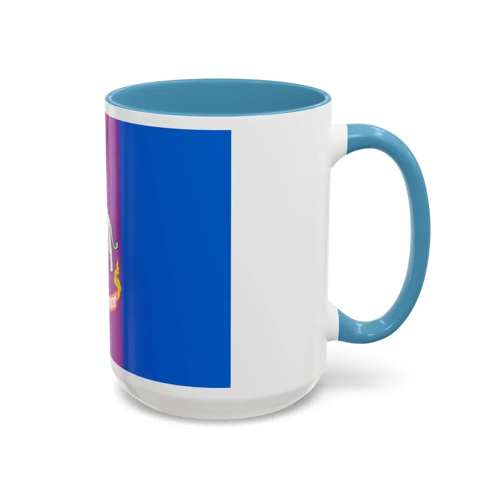Flag of Chiang Rai Province Thailand - Accent Coffee Mug - Go Mug Yourself
