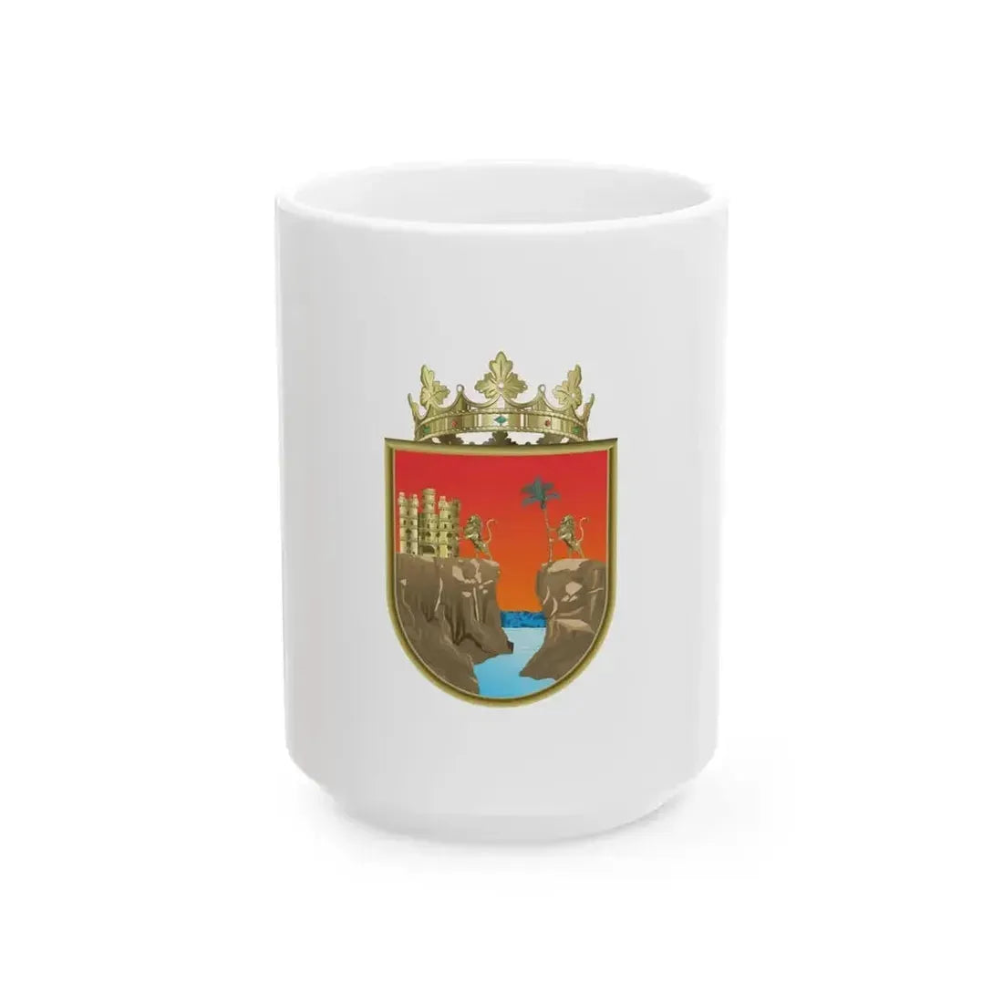Flag of Chiapas (Mexico) White Coffee Mug 15oz - Go Mug Yourself