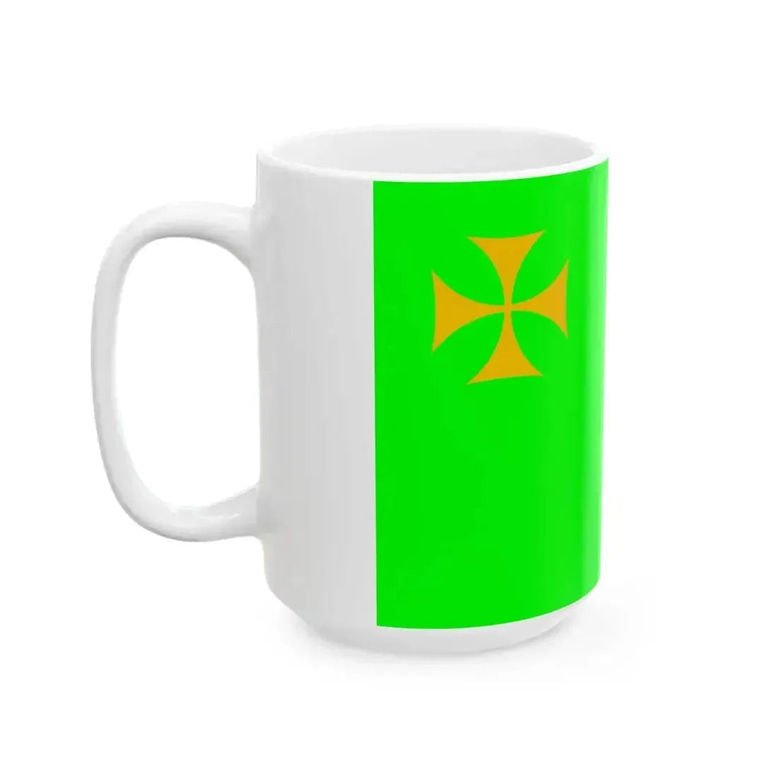 Flag of Chiatura Municipality (Georgia) White Coffee Mug - Go Mug Yourself