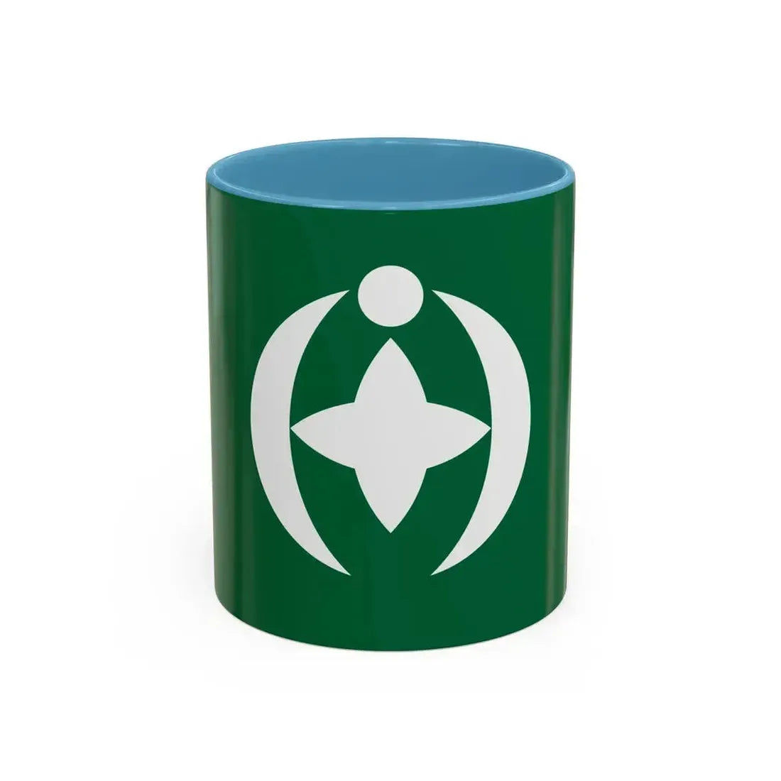 Flag of Chiba Chiba Japan - Accent Coffee Mug 11oz Light Blue - Go Mug Yourself