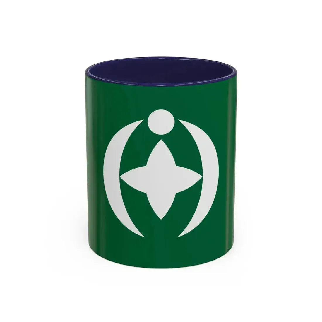 Flag of Chiba Chiba Japan - Accent Coffee Mug 11oz Navy - Go Mug Yourself