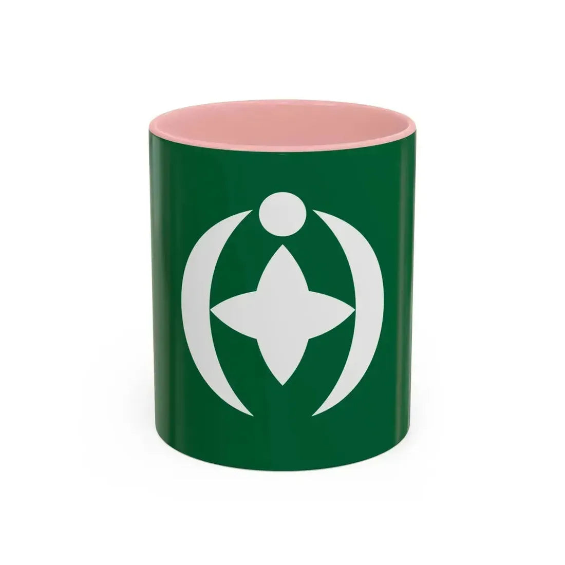 Flag of Chiba Chiba Japan - Accent Coffee Mug 11oz Pink - Go Mug Yourself