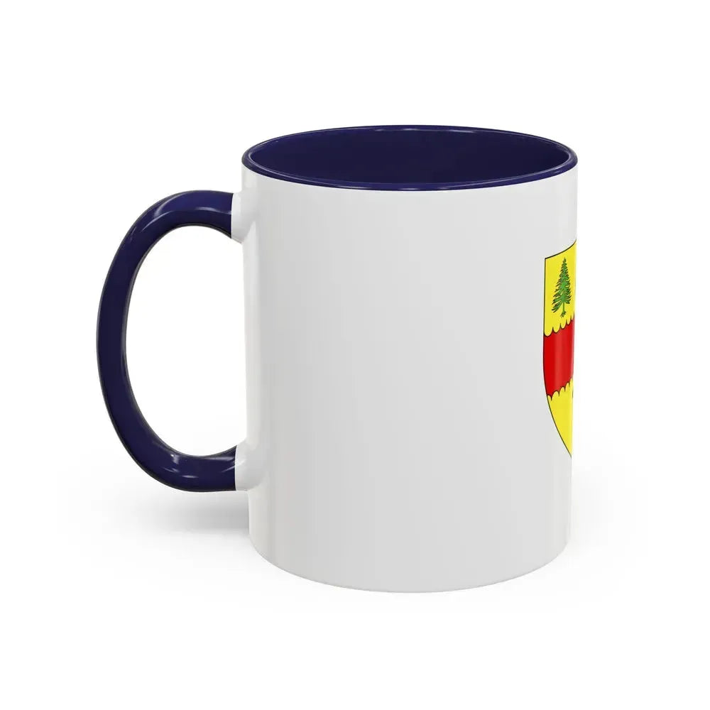 Flag of Chibougamau Canada - Accent Coffee Mug - Go Mug Yourself