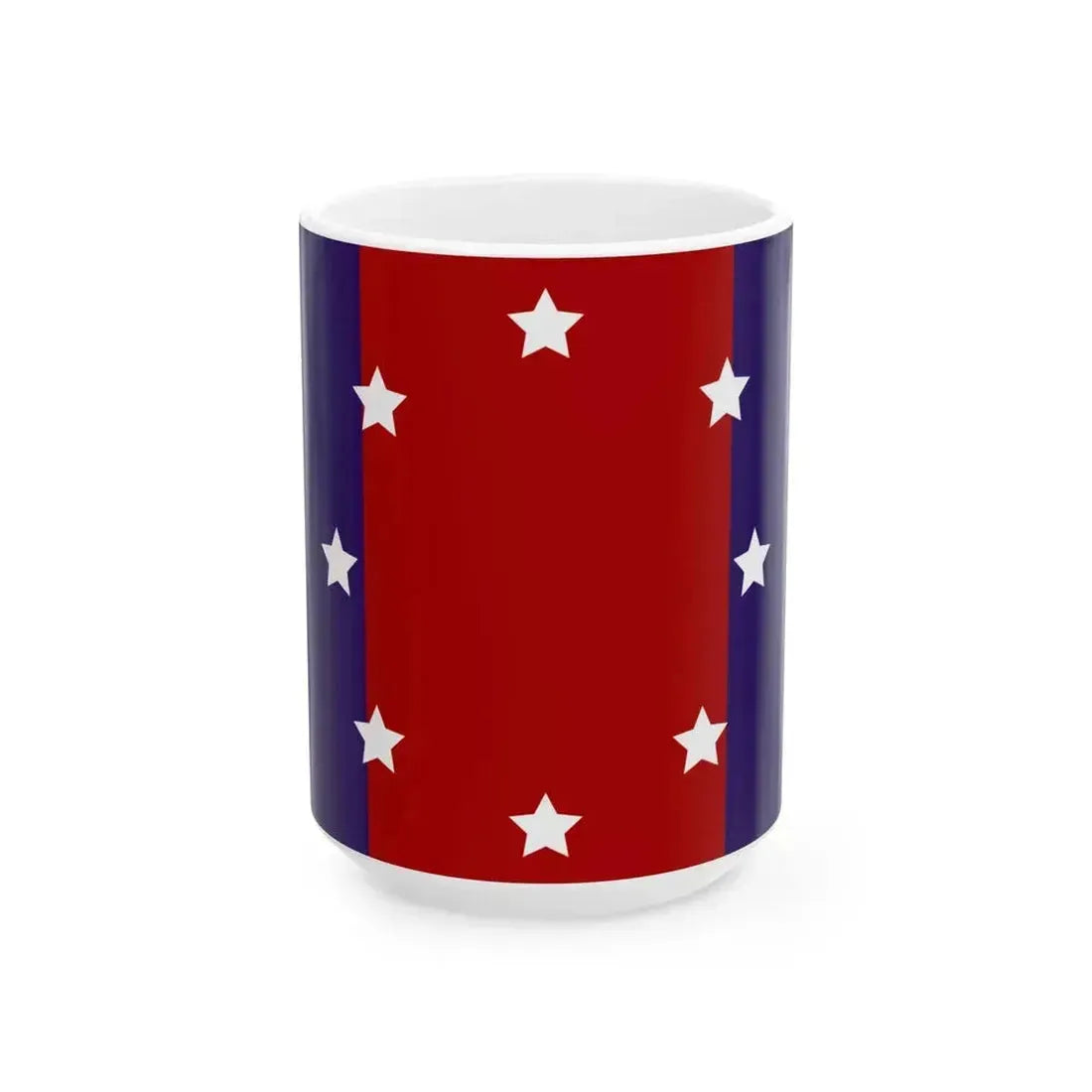 Flag of Chicago Heights Illinois (United States) White Coffee Mug 15oz - Go Mug Yourself