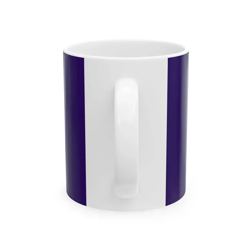 Flag of Chicago Heights Illinois (United States) White Coffee Mug - Go Mug Yourself