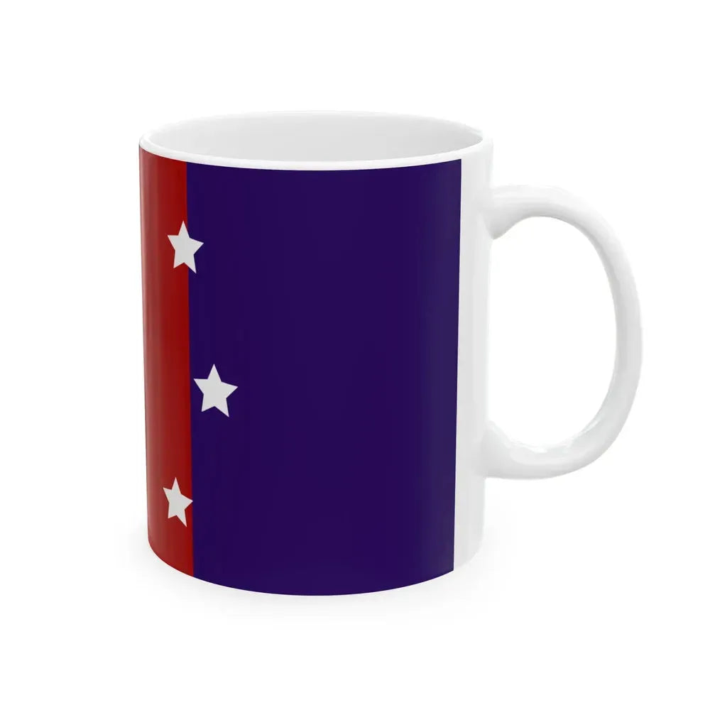 Flag of Chicago Heights Illinois (United States) White Coffee Mug - Go Mug Yourself