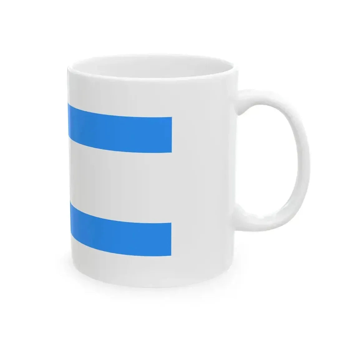 Flag of Chicago Illinois 1917-1933 (United States) White Coffee Mug - Go Mug Yourself