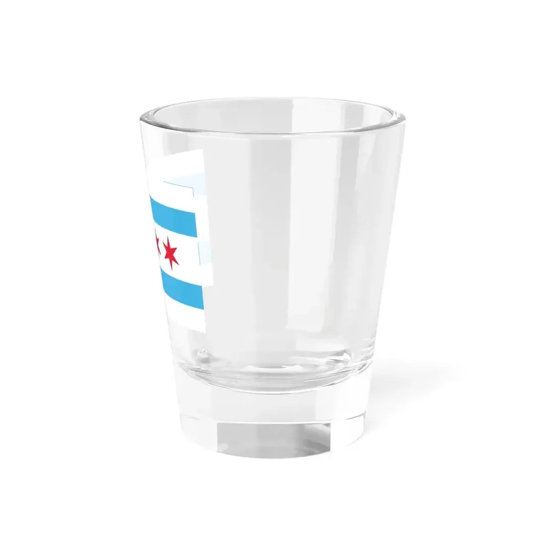 Flag of Chicago Illinois (United States) Shot Glass 1.5oz - Go Mug Yourself