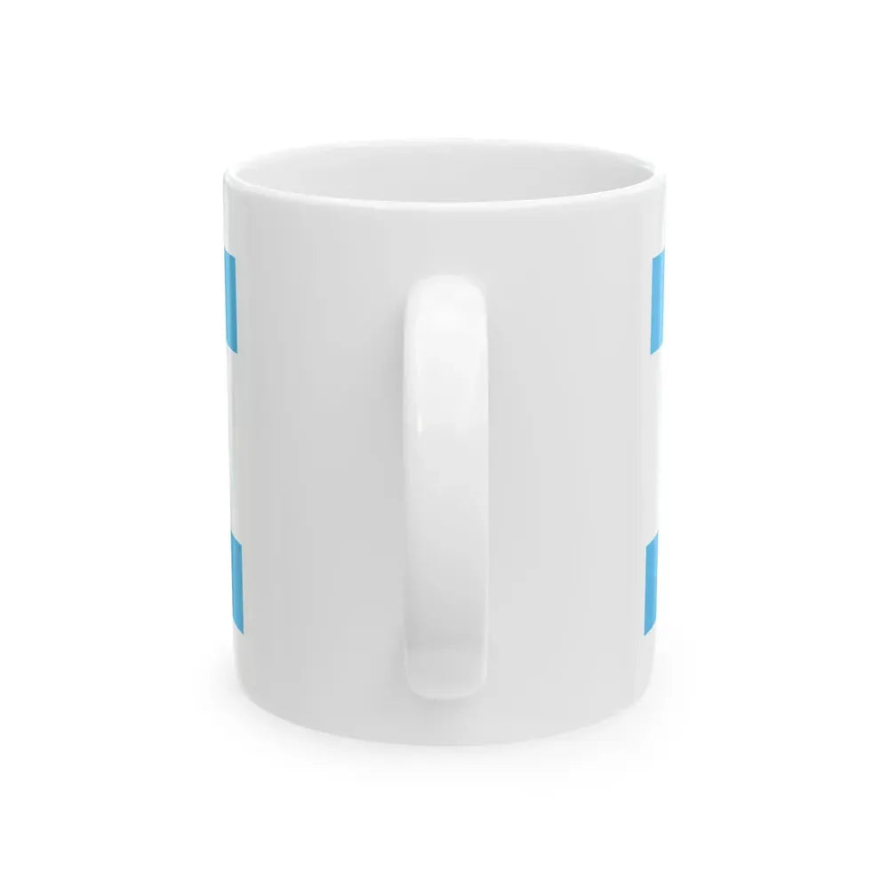 Flag of Chicago Illinois (United States) White Coffee Mug - Go Mug Yourself
