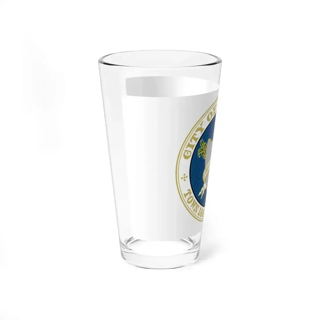 Flag of Chicopee, Massachusetts - Pint Glass 16oz - Go Mug Yourself