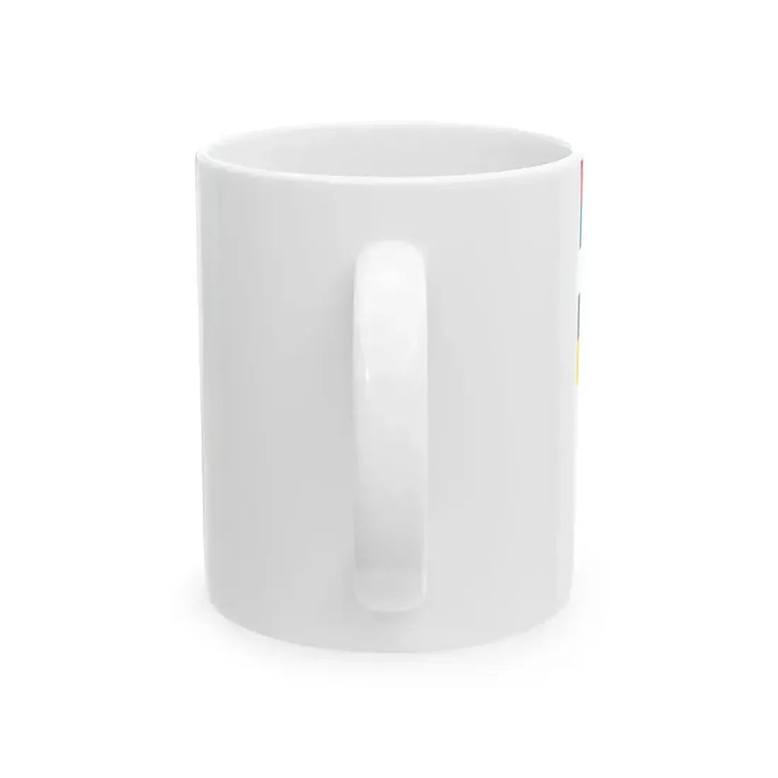 Flag of Chief of Civil Administration of Manchukuo (China) White Coffee Mug - Go Mug Yourself