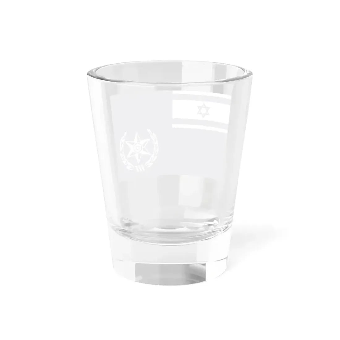 Flag of Chief of Israel Police (Israel) Shot Glass 1.5oz - Go Mug Yourself
