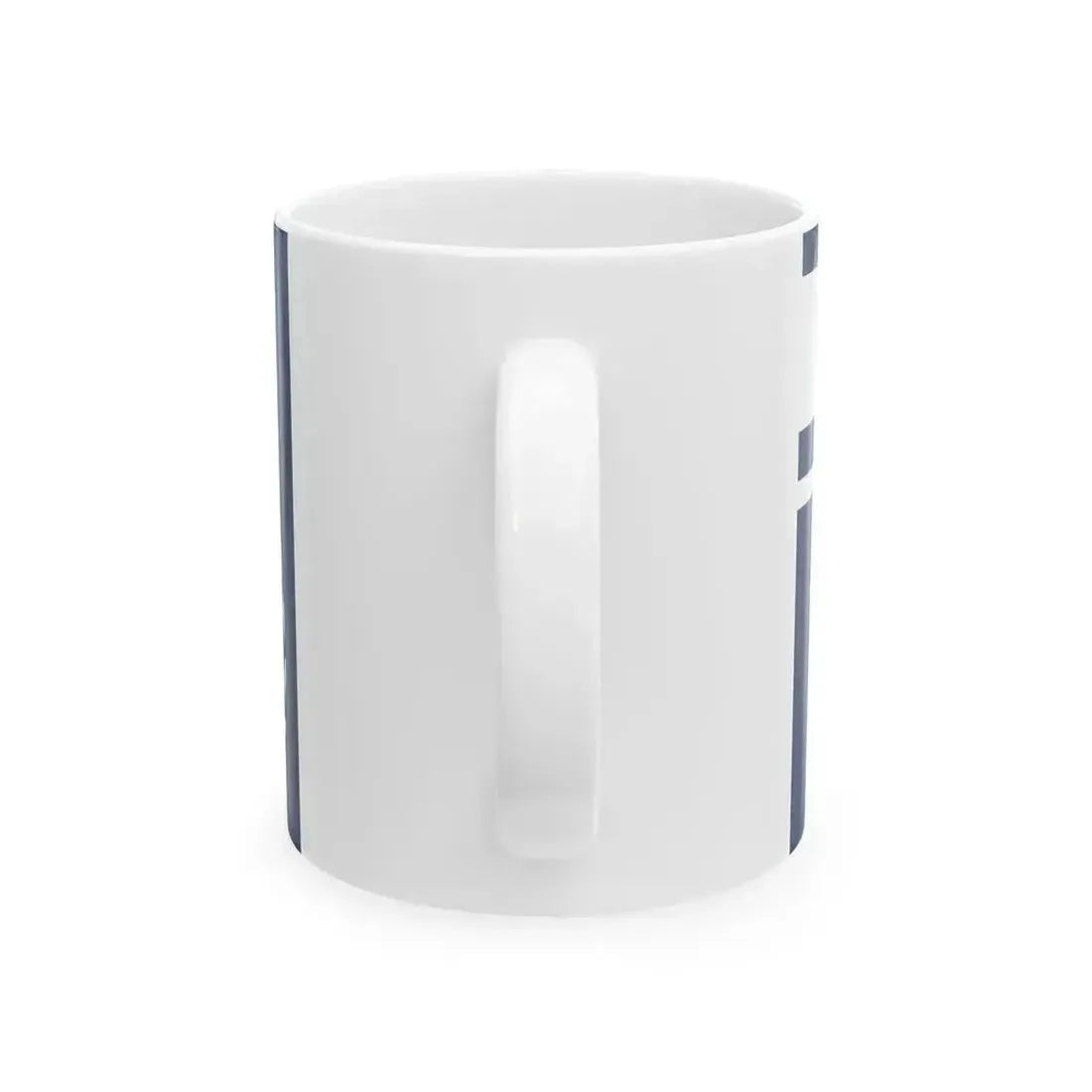 Flag of Chief of Israel Police (Israel) White Coffee Mug - Go Mug Yourself
