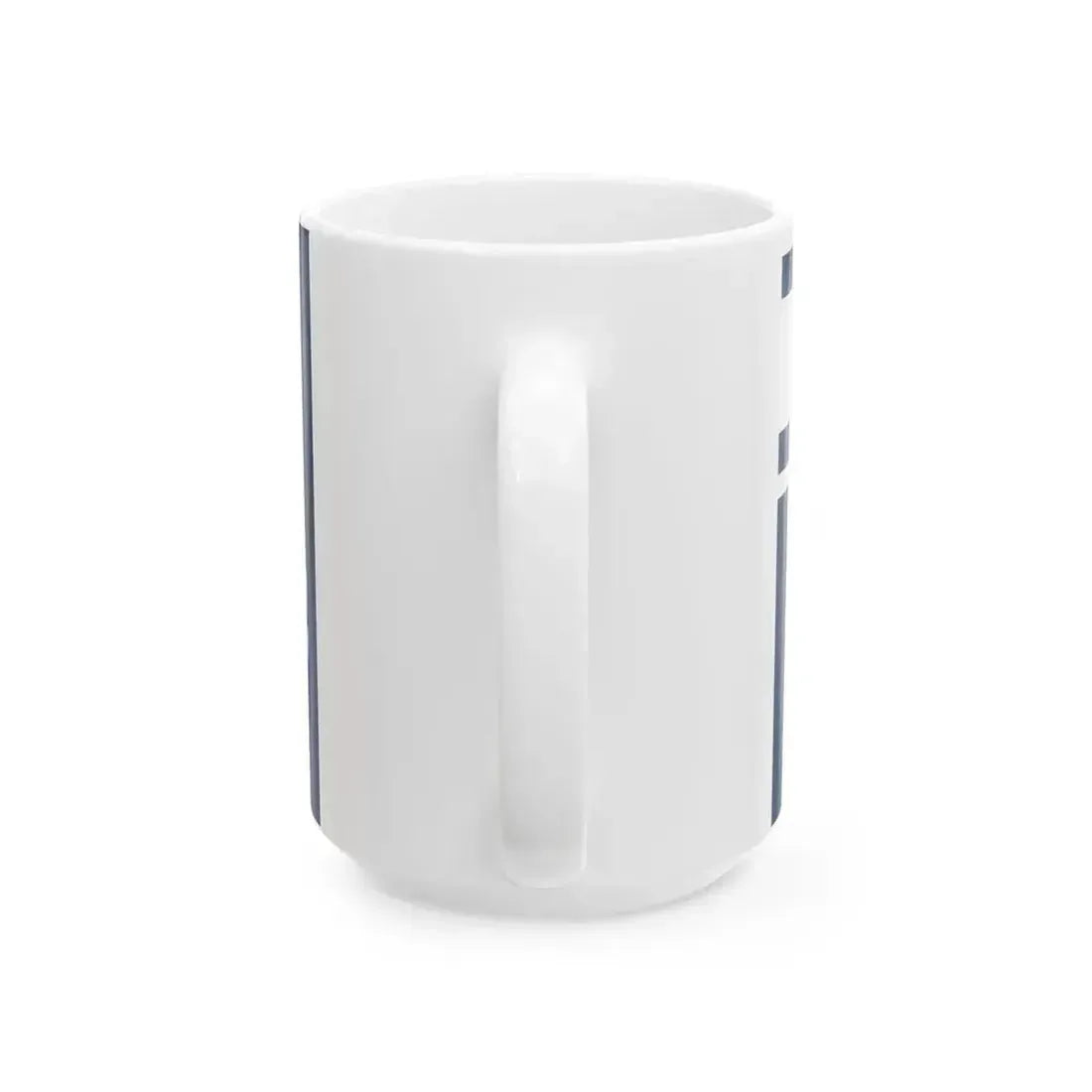 Flag of Chief of Israel Police (Israel) White Coffee Mug - Go Mug Yourself