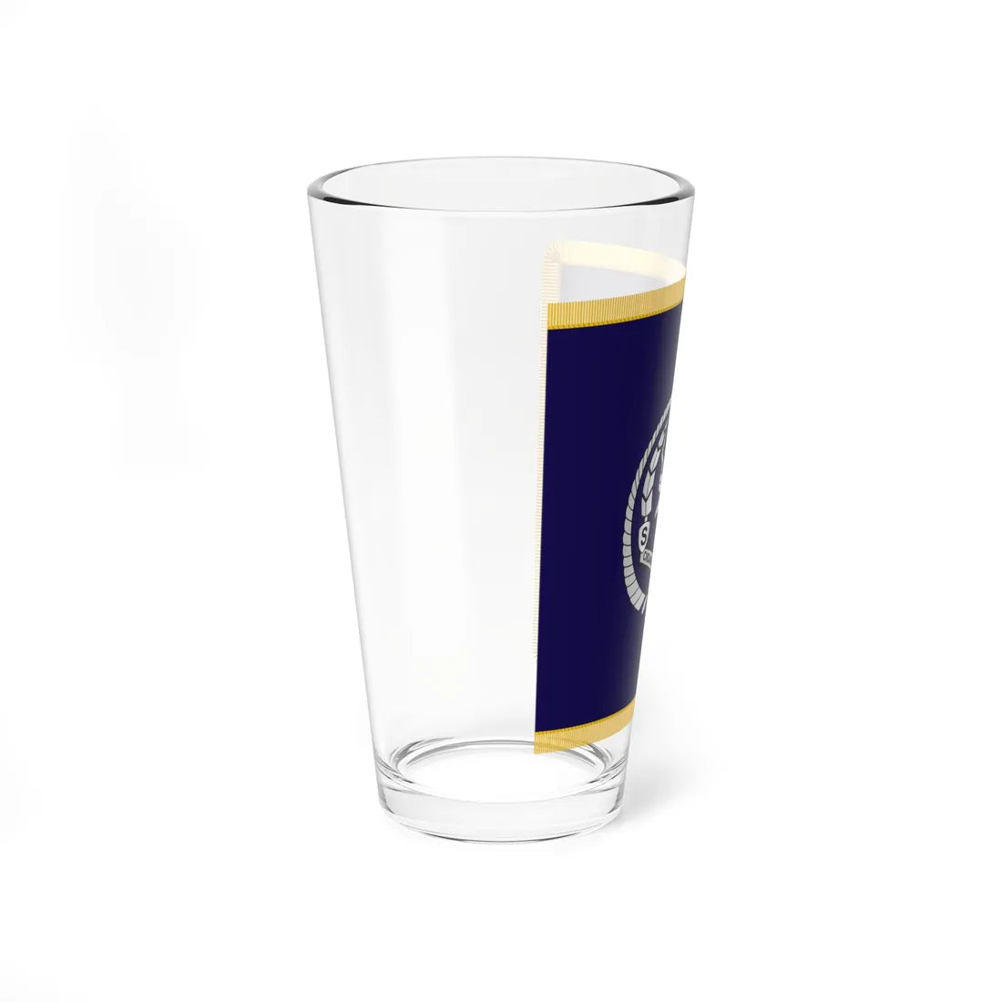 Flag of Chief of Somaliland Police Force (Mali) Pint Glass 16oz - Go Mug Yourself